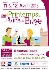 printemps des vins de blaye 2015